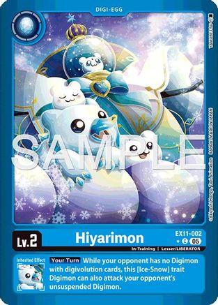 Hiyarimon (Limited Foil) (EX11-002) - [Dawn of Liberator] Foil