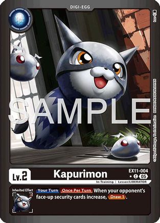 Kapurimon (Limited Foil) (EX11-004) - [Dawn of Liberator] Foil
