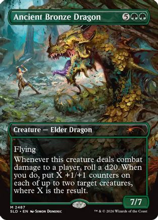 Ancient Bronze Dragon  (SLD-2487) - [Secret Lair Drop Series] - Trinity Hobby