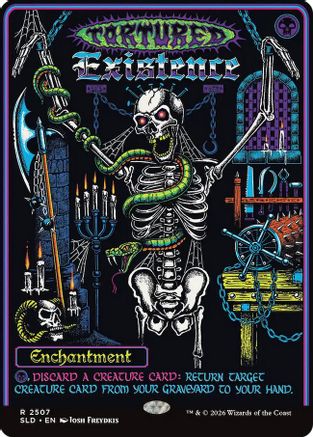 Tortured Existence  [Foil]  (SLD-2507) - [Secret Lair Drop Series] - Trinity Hobby