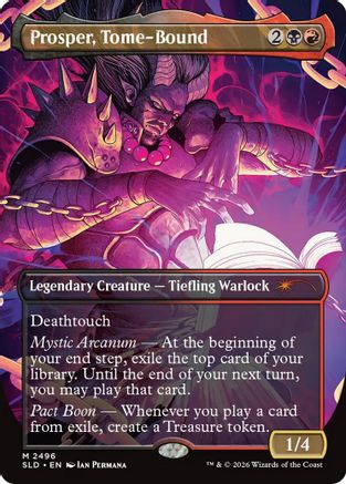 Prosper, Tome-Bound  [Foil]  (SLD-2496) - [Secret Lair Drop Series] - Trinity Hobby