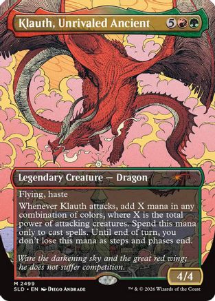 Klauth, Unrivaled Ancient  (SLD-2499) - [Secret Lair Drop Series] - Trinity Hobby