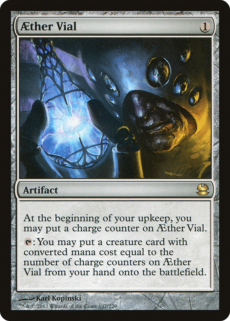 Aether Vial [Modern Masters] - Trinity Hobby