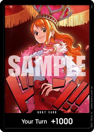 DON!! Card (Nami) - [Extra Booster: One Piece Heroines Edition] Foil - Trinity Hobby