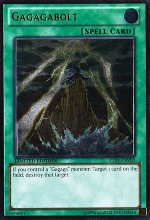 Gagagabolt [ZTIN-ENV03] Ultimate Rare - Trinity Hobby