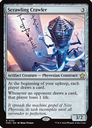 Scrawling Crawler  [Foil]  (PPECL-132) - [Promo Pack: Lorwyn Eclipsed] - Trinity Hobby