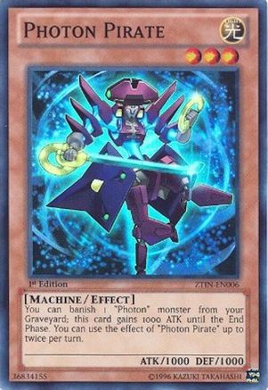 Photon Pirate [ZTIN-EN006] Super Rare - Trinity Hobby