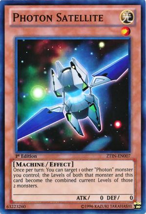 Photon Satellite [ZTIN-EN007] Super Rare - Trinity Hobby