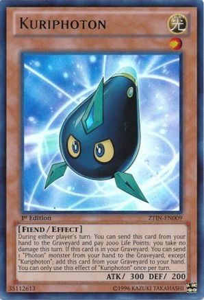 Kuriphoton [ZTIN-EN009] Ultra Rare - Trinity Hobby