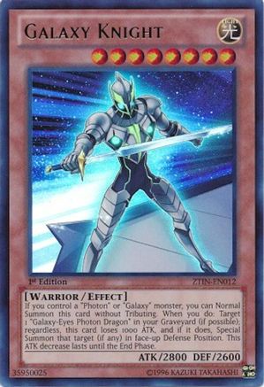 Galaxy Knight [ZTIN-EN012] Ultra Rare - Trinity Hobby