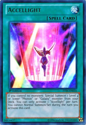 Accellight [ZTIN-EN016] Ultra Rare - Trinity Hobby