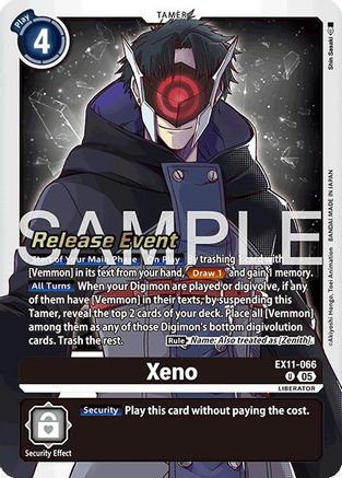 Xeno (EX11-066) - [Dawn of Liberator Release Event Cards]