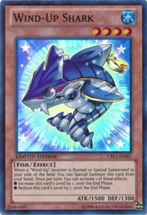 Wind-Up Shark [CBLZ-ENSE1] Super Rare - Trinity Hobby