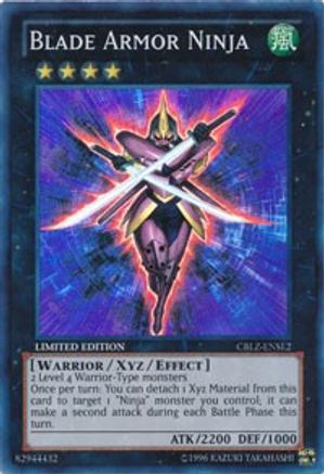 Blade Armor Ninja [CBLZ-ENSE2] Super Rare - Trinity Hobby