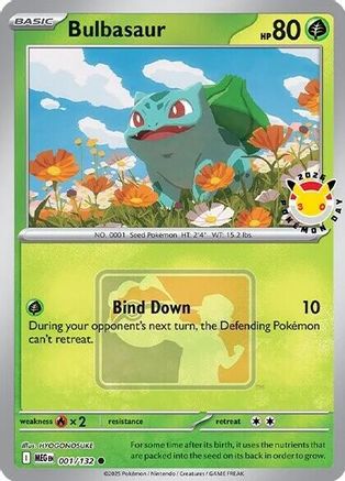 Bulbasaur (Pokemon Day 2026) - (001/null) Holofoil [Miscellaneous Cards & Products]