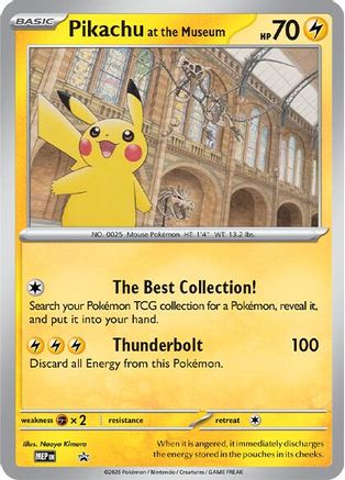 Pikachu at the Museum - ) [Jumbo Cards] - Trinity Hobby
