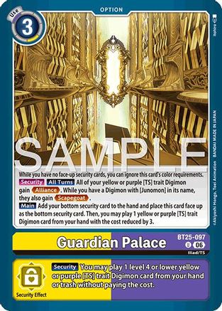 Guardian Palace (BT25-097) - [Dual Revolution]