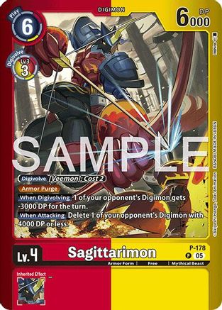 Sagittarimon (P-178) - [Limited Card Pack -Another Knight-] Foil - Trinity Hobby