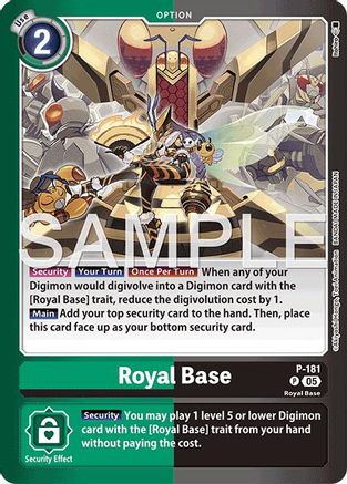 Royal Base (P-181) - [Limited Card Pack -Another Knight-] Foil - Trinity Hobby