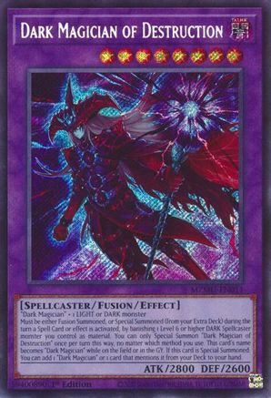 Dark Magician of Destruction [MZMU-EN011] - Maze of Muertos 1st Edition - Secret Rare - Trinity Hobby