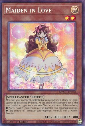 Maiden in Love (Collector's Rare) [MZMU-EN020] - Maze of Muertos 1st Edition - Collector's Rare - Trinity Hobby
