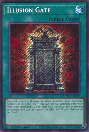 Illusion Gate [MZMU-EN023] - Maze of Muertos 1st Edition - Secret Rare - Trinity Hobby