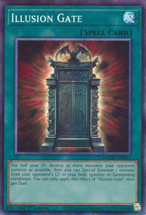 Illusion Gate (Collector's Rare) [MZMU-EN023] - Maze of Muertos 1st Edition - Collector's Rare - Trinity Hobby