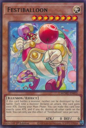 Festiballoon [MZMU-EN035] - Maze of Muertos 1st Edition - Rare - Trinity Hobby
