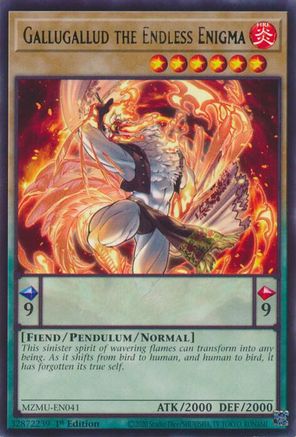 Gallugallud the Endless Enigma [MZMU-EN041] - Maze of Muertos 1st Edition - Rare - Trinity Hobby