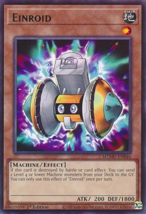 Einroid [MZMU-EN046] - Maze of Muertos 1st Edition - Rare - Trinity Hobby