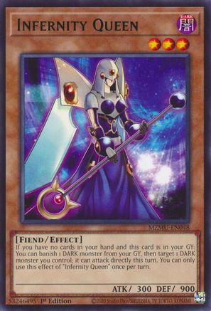 Infernity Queen [MZMU-EN048] - Maze of Muertos 1st Edition - Rare - Trinity Hobby