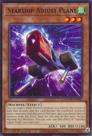 Starship Adjust Plane [MZMU-EN049] - Maze of Muertos 1st Edition - Rare - Trinity Hobby