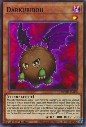 Darkuriboh [MZMU-EN050] - Maze of Muertos 1st Edition - Super Rare - Trinity Hobby