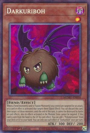 Darkuriboh (Collector's Rare) [MZMU-EN050] - Maze of Muertos 1st Edition - Collector's Rare - Trinity Hobby