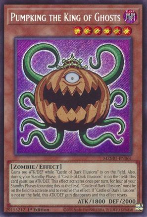 Pumpking the King of Ghosts [MZMU-EN061] - Maze of Muertos 1st Edition - Secret Rare - Trinity Hobby