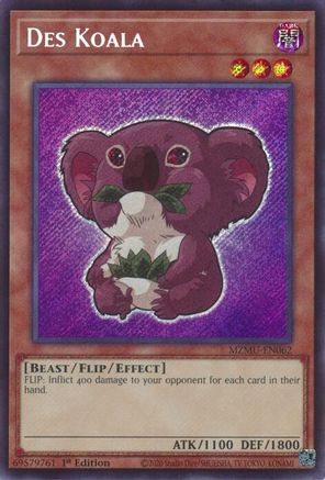 Des Koala [MZMU-EN062] - Maze of Muertos 1st Edition - Secret Rare - Trinity Hobby