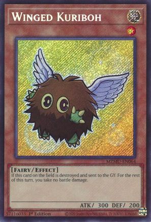 Winged Kuriboh [MZMU-EN064] - Maze of Muertos 1st Edition - Secret Rare - Trinity Hobby