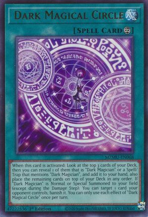 Dark Magical Circle [MZMU-EN068] - Maze of Muertos 1st Edition - Ultra Rare - Trinity Hobby