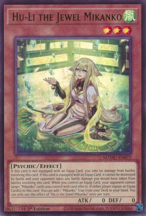 Hu-Li the Jewel Mikanko [MZMU-EN072] - Maze of Muertos 1st Edition - Ultra Rare - Trinity Hobby