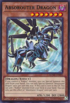 Absorouter Dragon [MZMU-EN090] - Maze of Muertos 1st Edition - Rare - Trinity Hobby