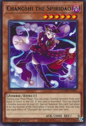 Changshi the Spiridao [MZMU-EN097] - Maze of Muertos 1st Edition - Rare - Trinity Hobby