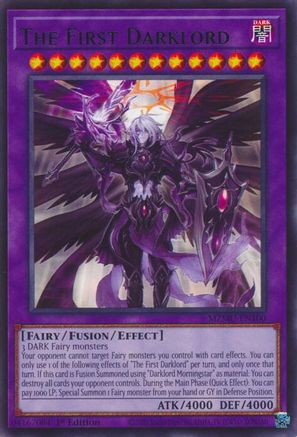 The First Darklord [MZMU-EN100] - Maze of Muertos 1st Edition - Rare - Trinity Hobby