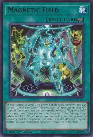 Magnetic Field [MZMU-EN111] - Maze of Muertos 1st Edition - Rare - Trinity Hobby
