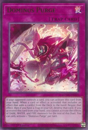 Dominus Purge [MZMU-EN125] - Maze of Muertos 1st Edition - Ultra Rare - Trinity Hobby