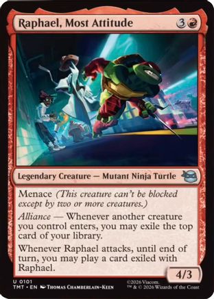 Raphael, Most Attitude  (TMT-101) - [Teenage Mutant Ninja Turtles] - Trinity Hobby