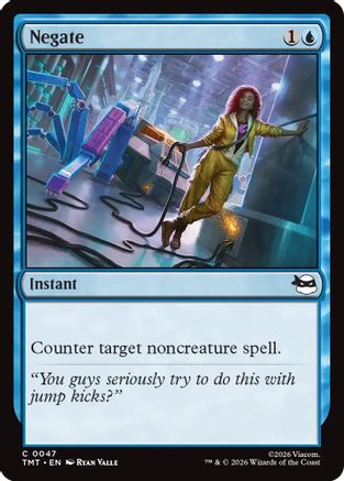 Negate  [Foil]  (TMT-047) - [Teenage Mutant Ninja Turtles] - Trinity Hobby