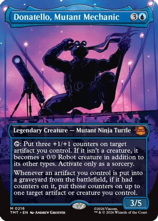 Donatello, Mutant Mechanic (Borderless)  (TMT-216) - [Teenage Mutant Ninja Turtles] - Trinity Hobby