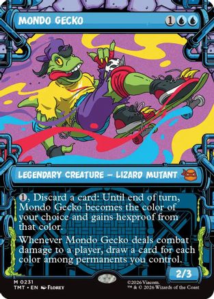 Mondo Gecko (Showcase)  (TMT-231) - [Teenage Mutant Ninja Turtles] - Trinity Hobby
