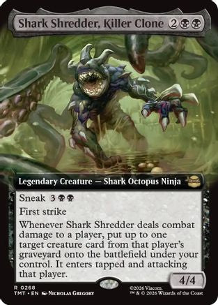Shark Shredder, Killer Clone (Extended Art)  (TMT-268) - [Teenage Mutant Ninja Turtles] - Trinity Hobby