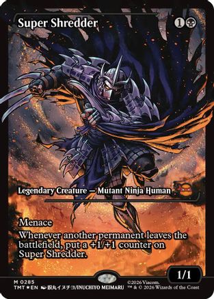 Super Shredder (Showcase)  [Foil]  (TMT-285) - [Teenage Mutant Ninja Turtles] - Trinity Hobby